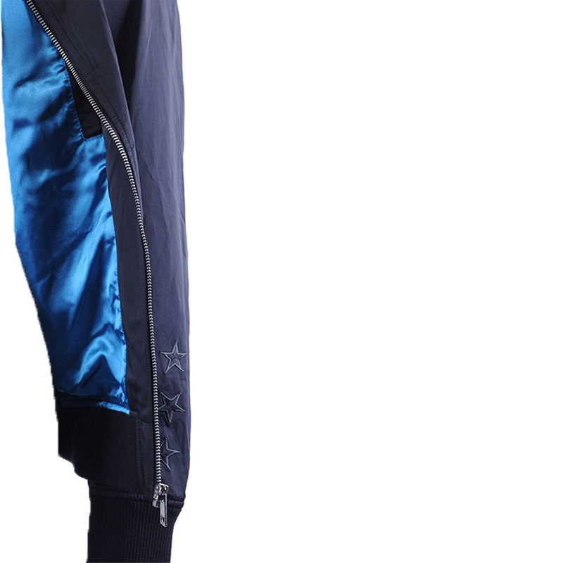 DIESEL J Rum 8HC Mens Biker Jacket Regular Fit Zipped Winter Outwear Casual Coat