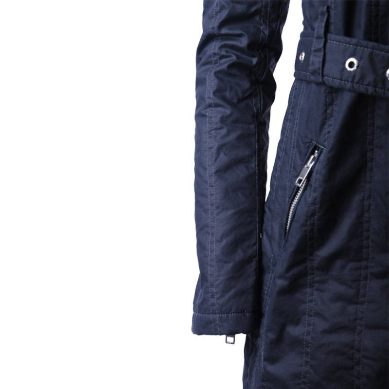 DIESEL G LUPUS LONG Womens Parka Jacket Full Zipped Winter Outwear Casual Coat