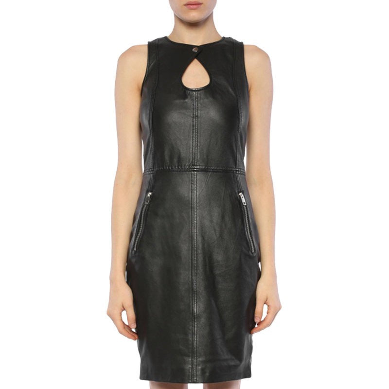 DIESEL L KAREN ABITO Womens Dresses Black Ladies Party Midi Dress Casual Bodycon