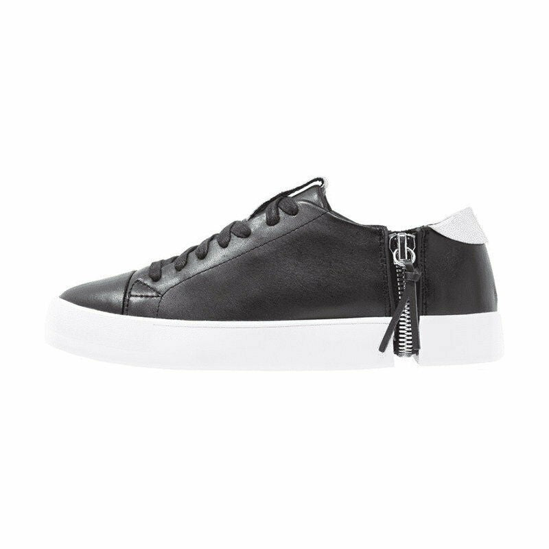 DIESEL S NENTISH Genuine Leather Womens Sneakers Lace up Trainers Shoes