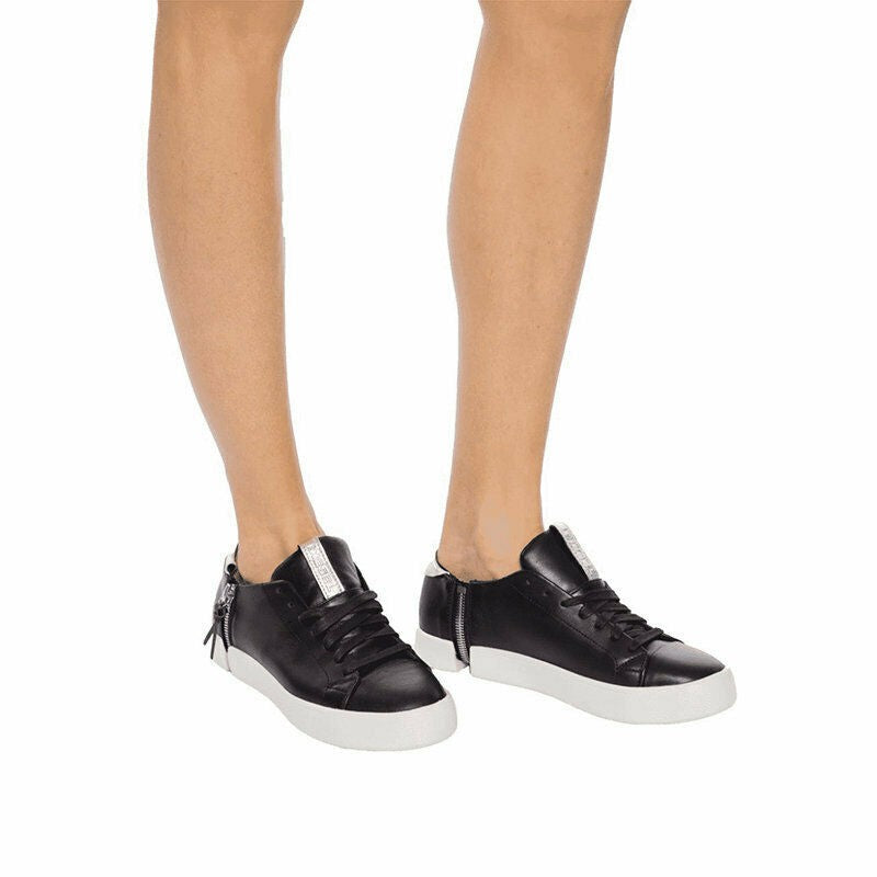 DIESEL S NENTISH Genuine Leather Womens Sneakers Lace up Trainers Shoes