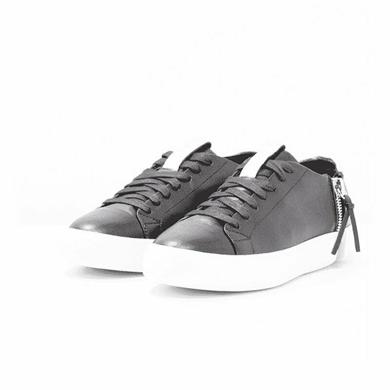 DIESEL S NENTISH Genuine Leather Womens Sneakers Lace up Trainers Shoes