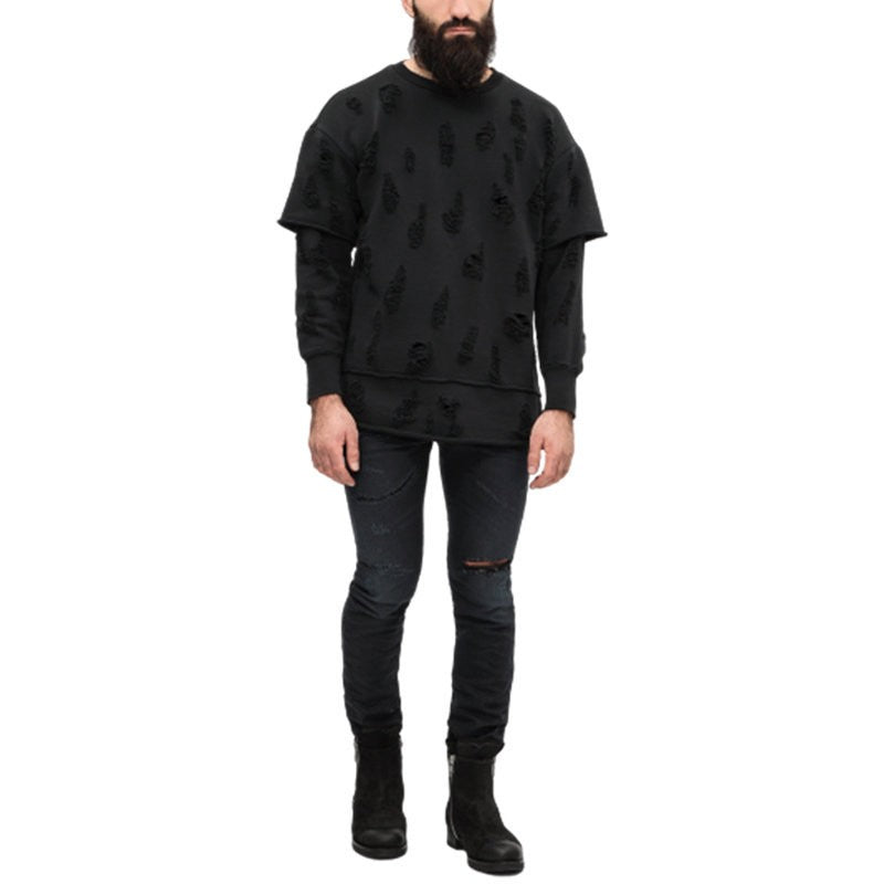 DIESEL S COTE FELPA Mens Sweatshirts Pull On Casual Crew Neck Long Sleeve Jumper