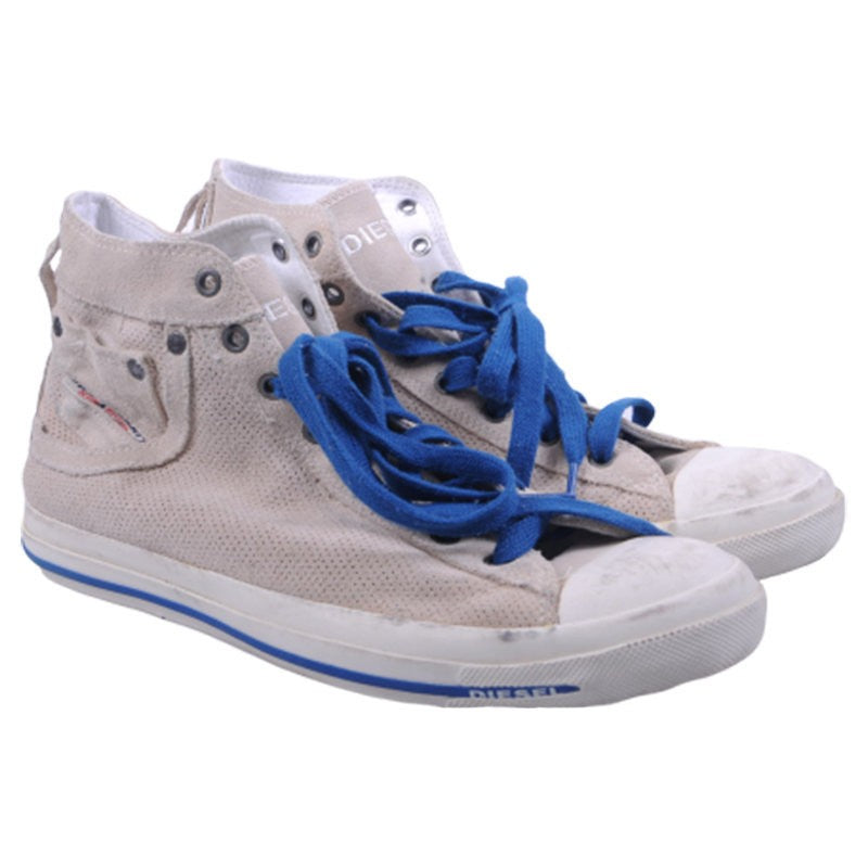 DIESEL Exposure I Mens Trainers Leather High Neck Lace up Casual Shoes RRP-150