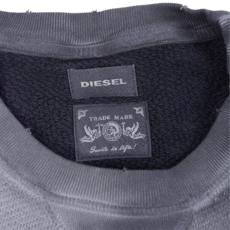 Diesel S-D Sweat Mens Sweatshirt Crew Neck Long Sleeve Casual Pullover Jumper