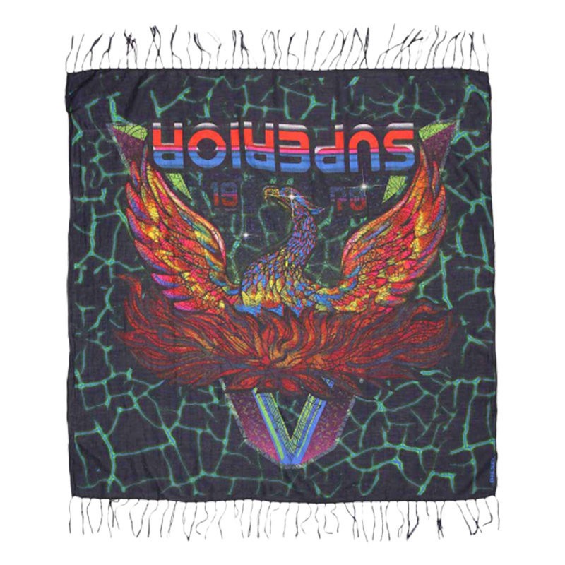 DIESEL SPRINTYLL 900 Mens Scarf Unisex Winter Shawl Wrap Womens Scarves Italy