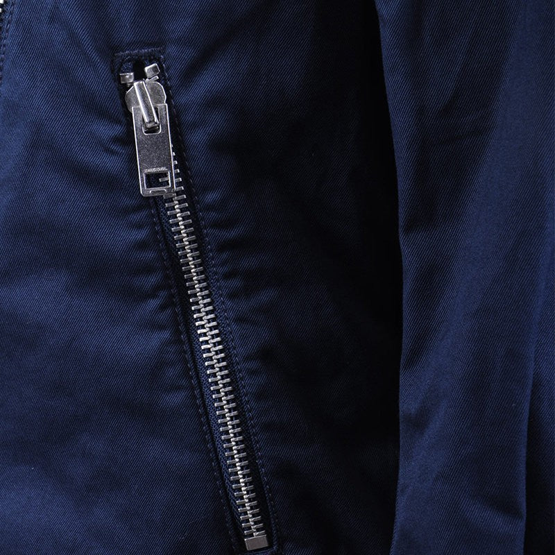 DIESEL J Machine Womens Biker Jacket Removable Hood Winter Casual Cotton Coat