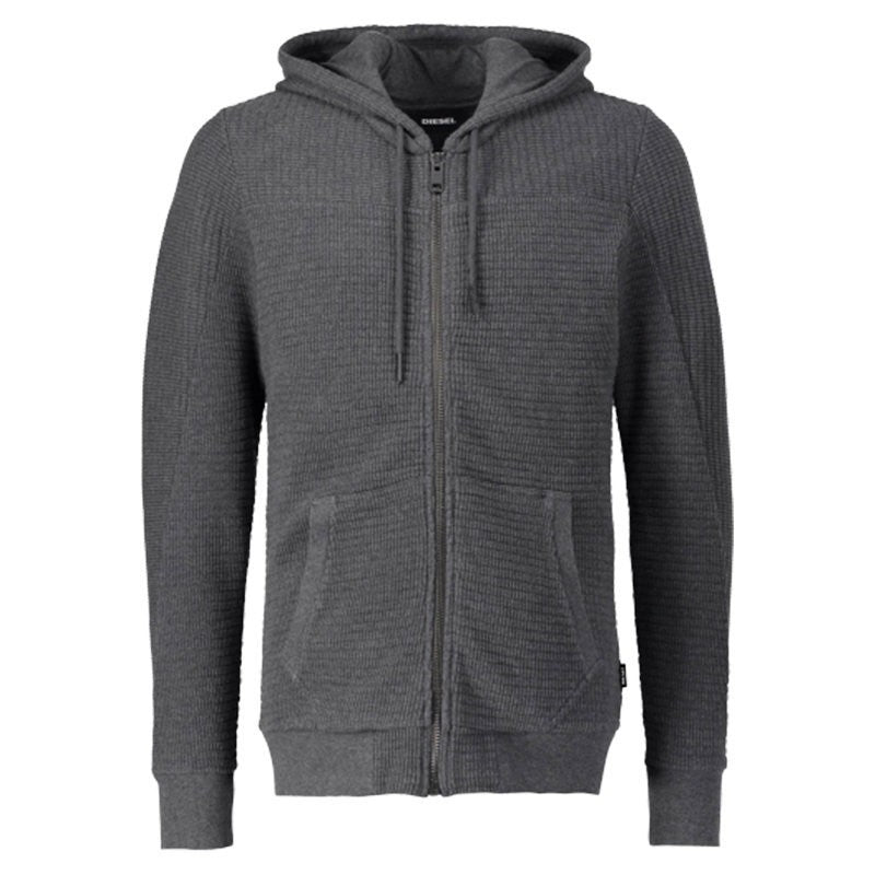 DIESEL S ADAM FELPA 99H Mens Zipped Hoodie Long Sleeve Hood Casual Sweatshirts