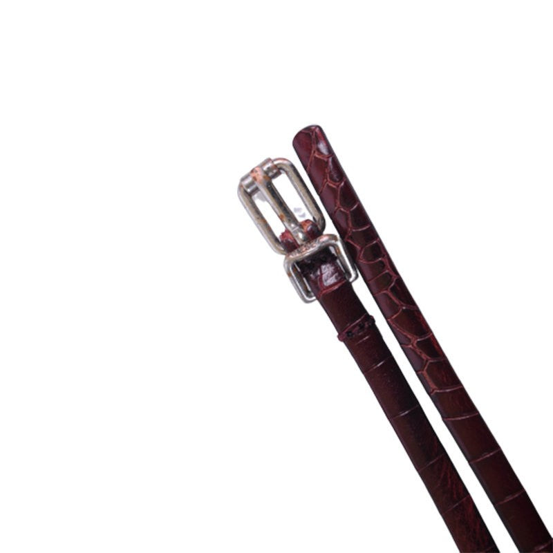 DIESEL BANIMALI CINTURA 0GABC 42Y Womens Belts Genuine Leather Waist Belt Italy