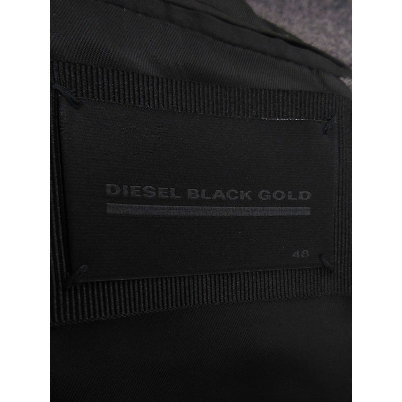 DIESEL JOPRAB BG16P 912 Mens Trench Coat Virgin Wool Single Breasted Overcoat