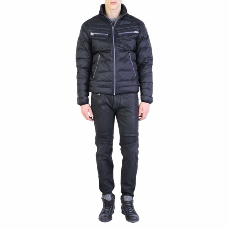 DIESEL W IZUM 0SAJA 900 Mens Puffer Jacket Padded Quilted Winter Down Fill Coat