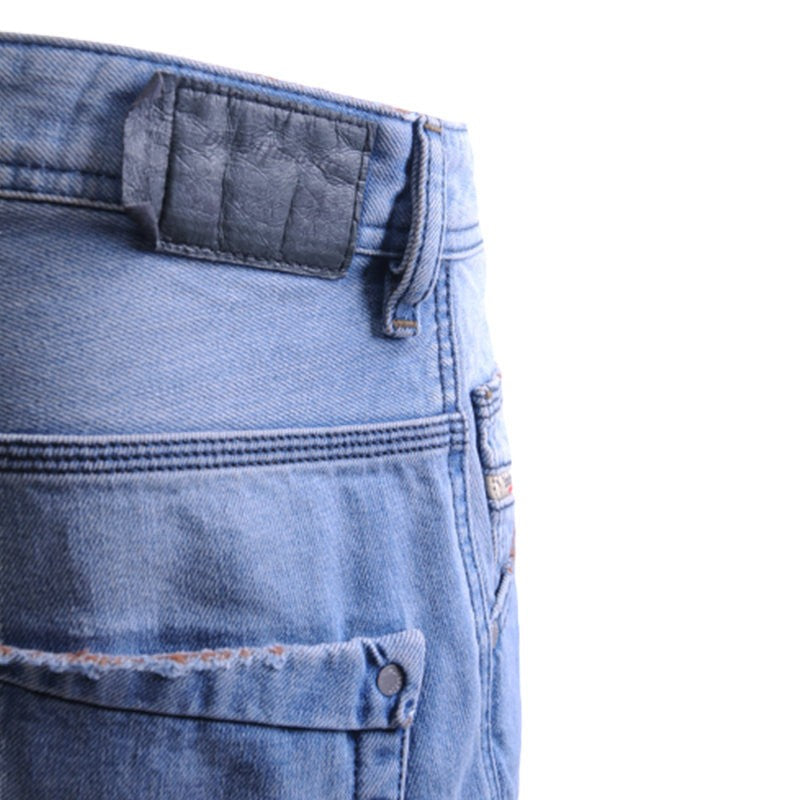 DIESEL KROSHORT R18K5 Mens Denim Jeans Shorts Lyocell Summer Casual Beach Shorts