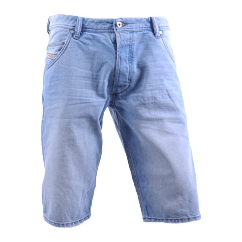 DIESEL KROSHORT R18K5 Mens Denim Jeans Shorts Lyocell Summer Casual Beach Shorts
