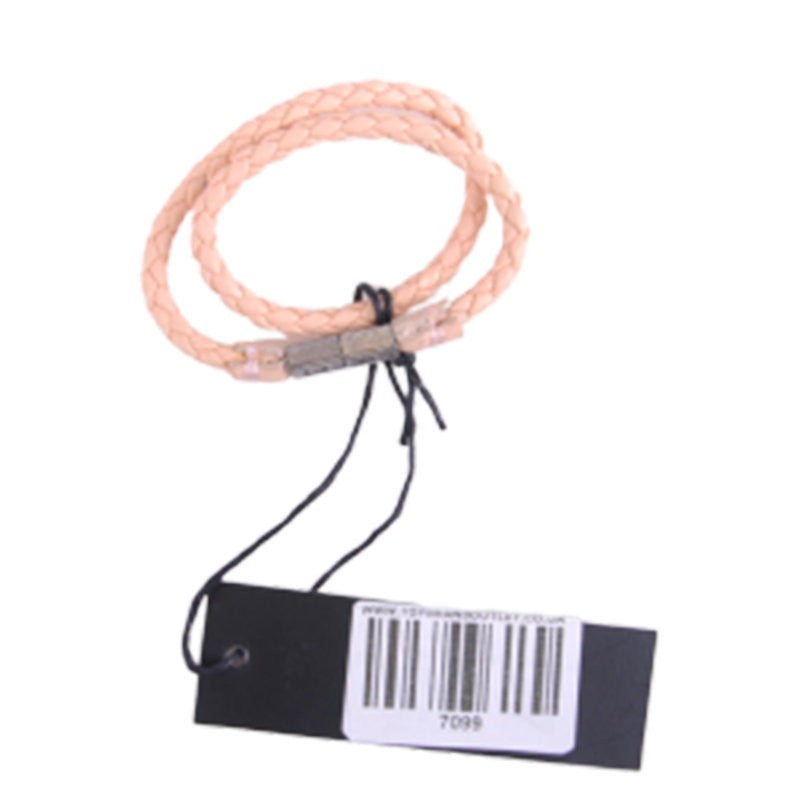 DIESEL Womens Bracelets Ladies Wristband Vintage Stud Closing Braided Bracelets