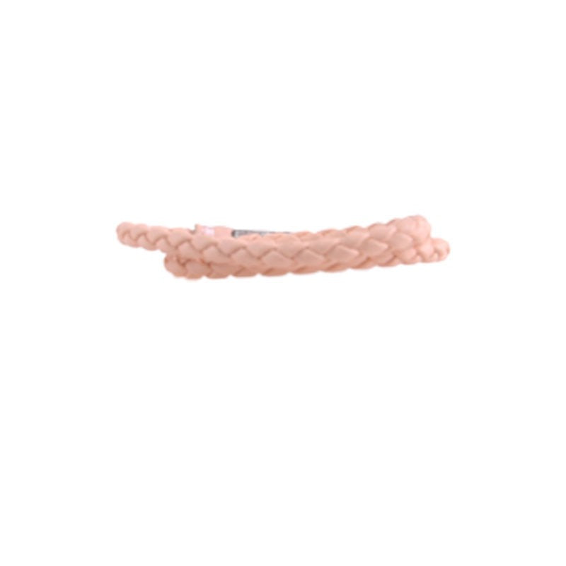 DIESEL Womens Bracelets Ladies Wristband Vintage Stud Closing Braided Bracelets