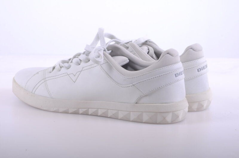 DIESEL S STUDDZY Mens Trainers High Neck Sneakers EU 46 Leather Shoes RRP £199