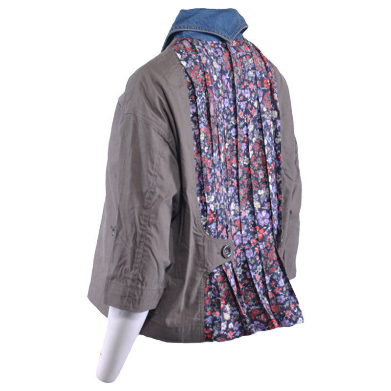 DIESEL G KYLA A 0TAPT Womens Denim Jacket Button Long Sleeve Winter Outwear Coat