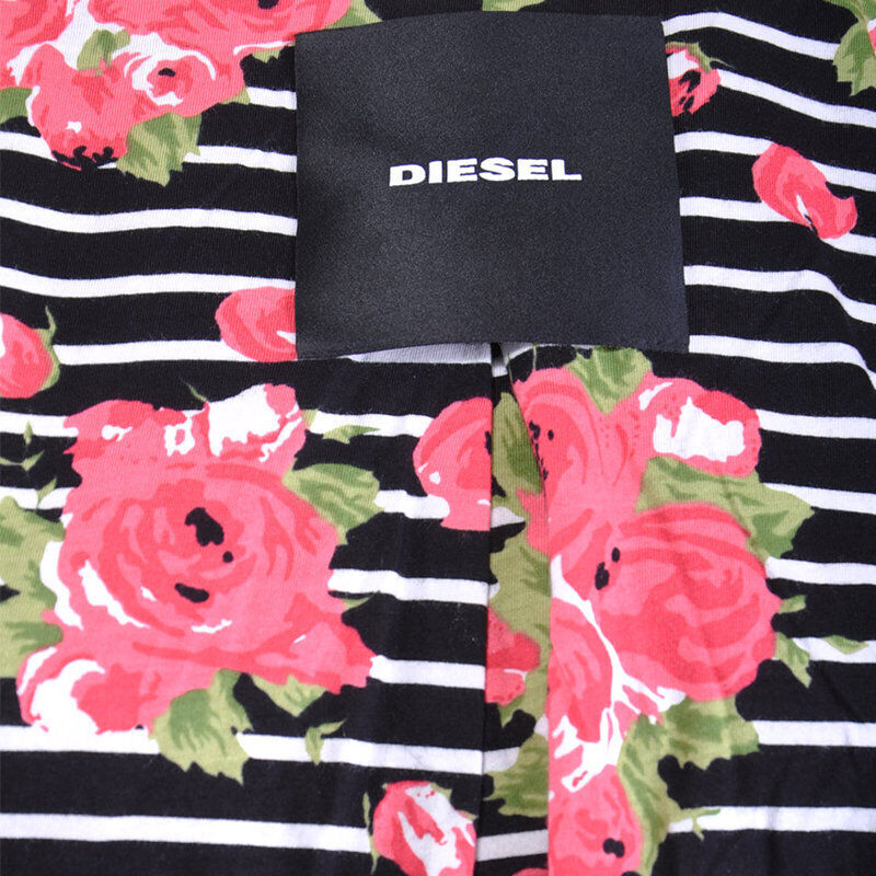 DIESEL G KYLA A 0TAPT Womens Denim Jacket Button Long Sleeve Winter Outwear Coat