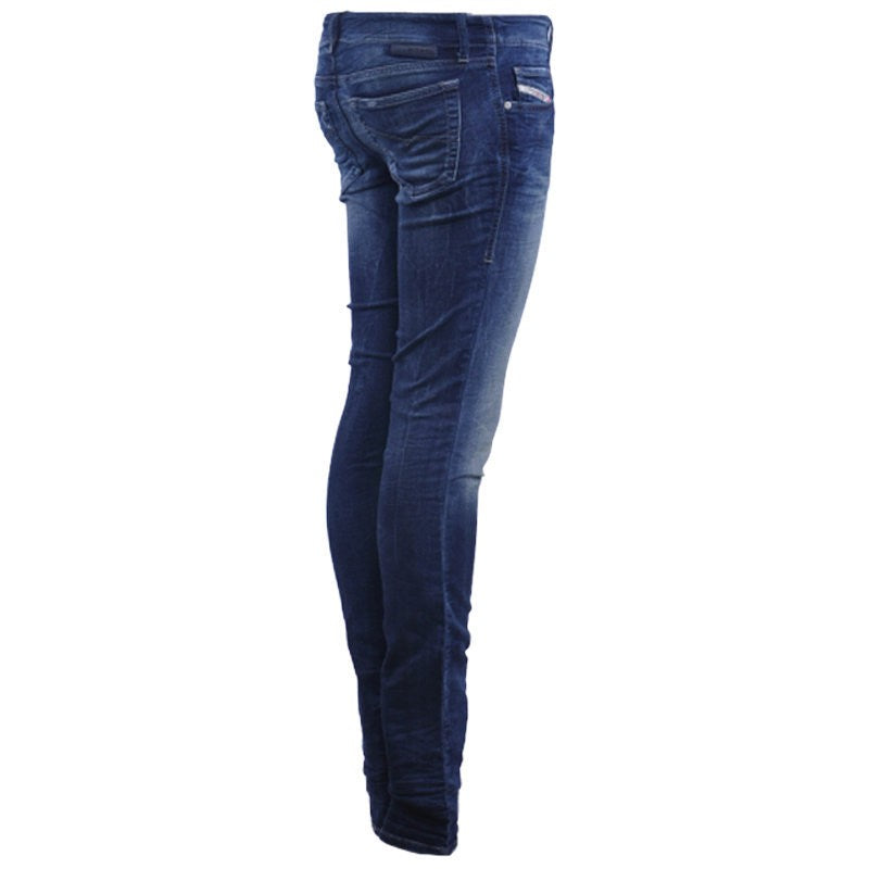 DIESEL GRUPEE NE 0601L Womens Denim Jeans Sweat Jogg Jeans Super Slim Fit Skinny