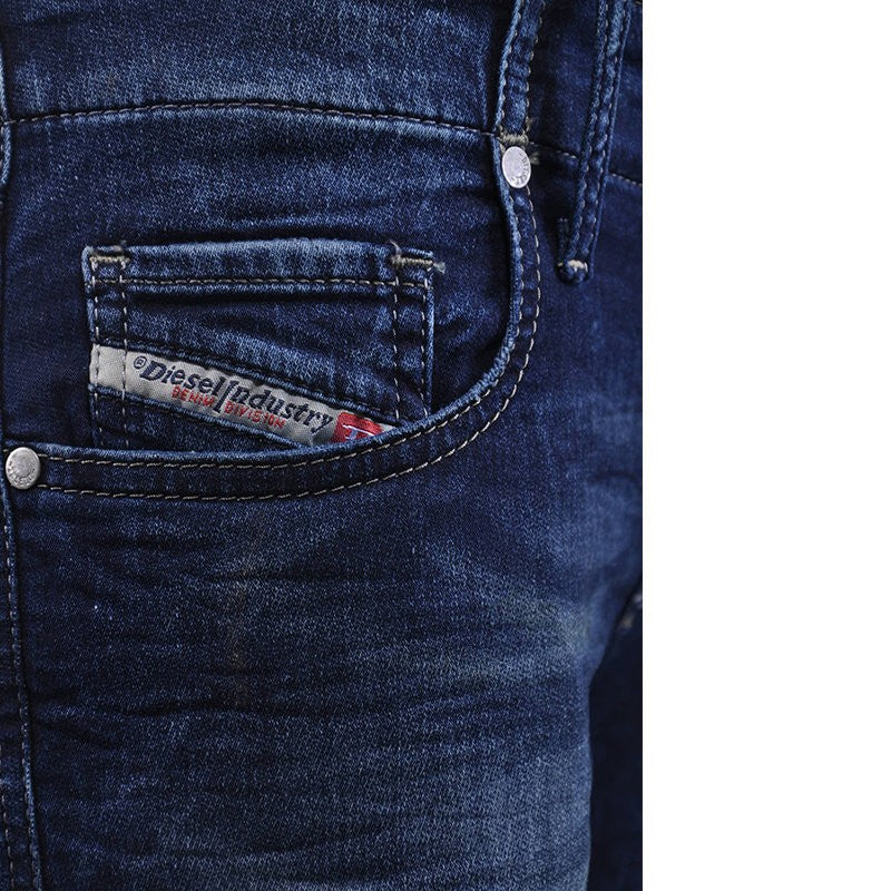 DIESEL GRUPEE NE 0601L Womens Denim Jeans Sweat Jogg Jeans Super Slim Fit Skinny