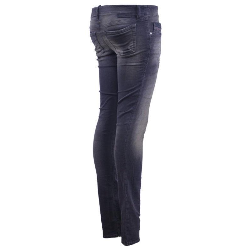 DIESEL GRUPEE NE 0835B Womens Denim Jeans Sweat Jogg Stretch Slim Skinny Black