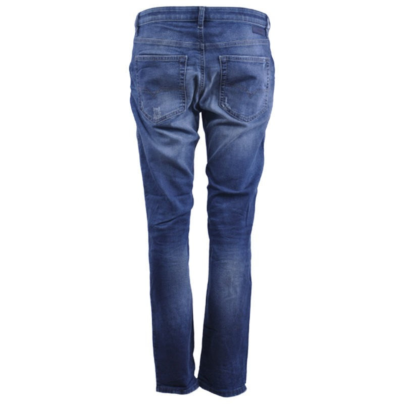 DIESEL RIZZO NE 0666W Womens Denim Jeans Distressed Regular Fit Sweat Jogg Pant