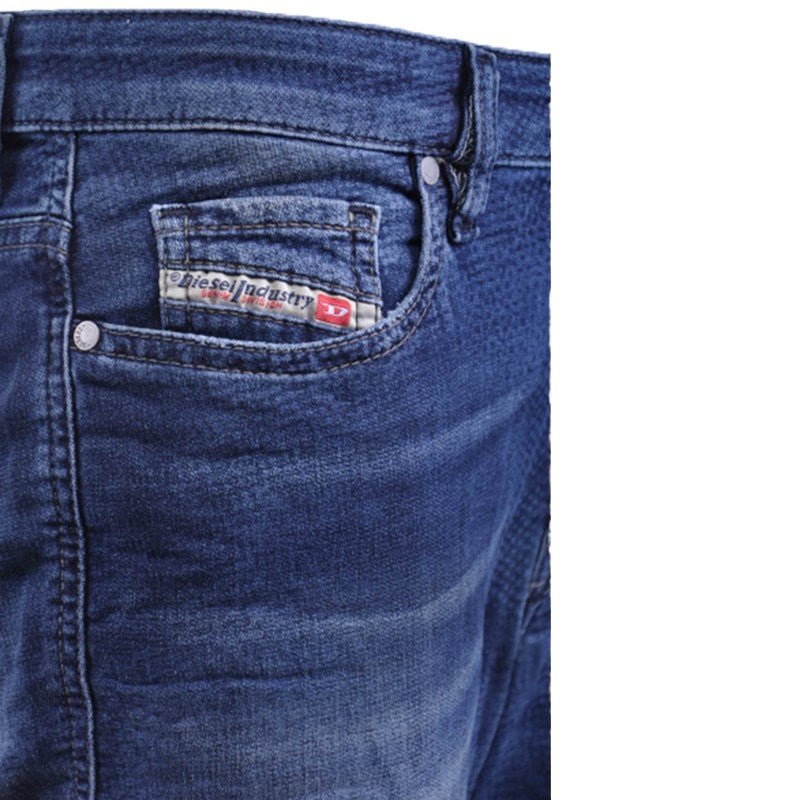 DIESEL RIZZO NE 0666W Womens Denim Jeans Distressed Regular Fit Sweat Jogg Pant