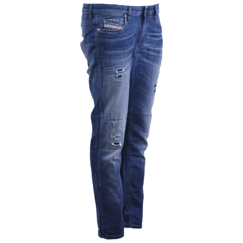 DIESEL RIZZO NE 0666W Womens Denim Jeans Distressed Regular Fit Sweat Jogg Pant