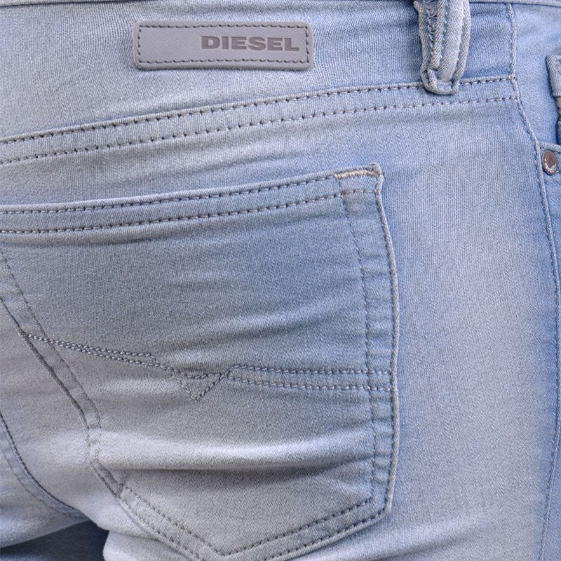 DIESEL SKINZEE NE 0681C Womens Denim Jogg Jeans Super Slim Fit Skinny Sweat Pant