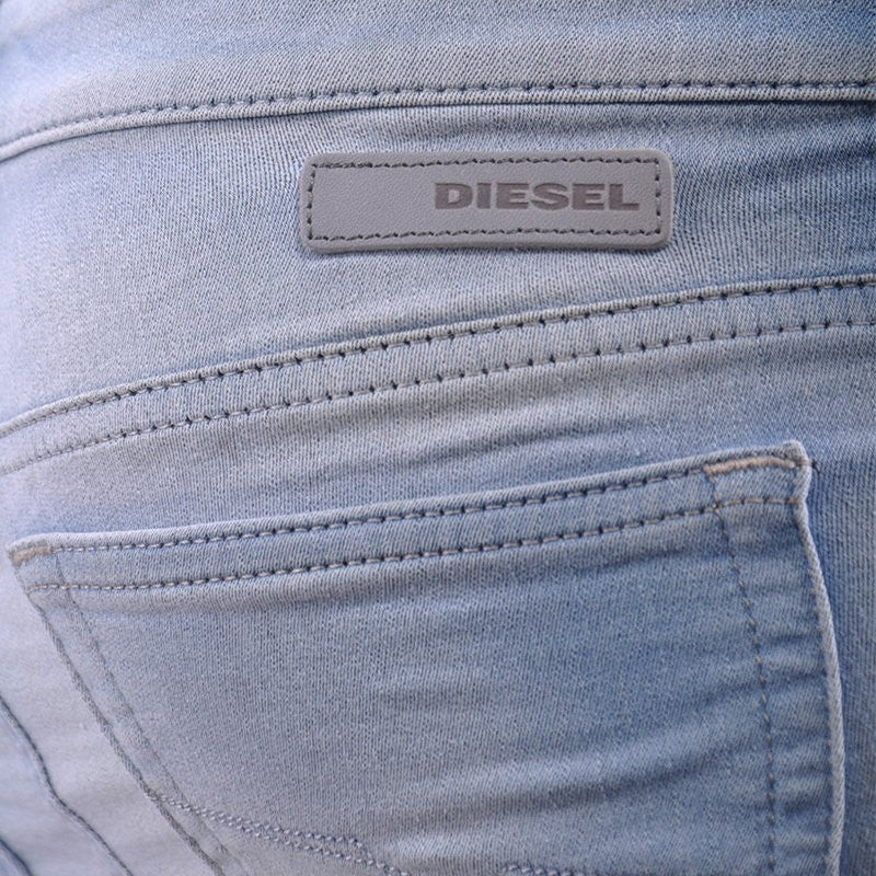 DIESEL SKINZEE NE 0681C Womens Denim Jogg Jeans Super Slim Fit Skinny Sweat Pant