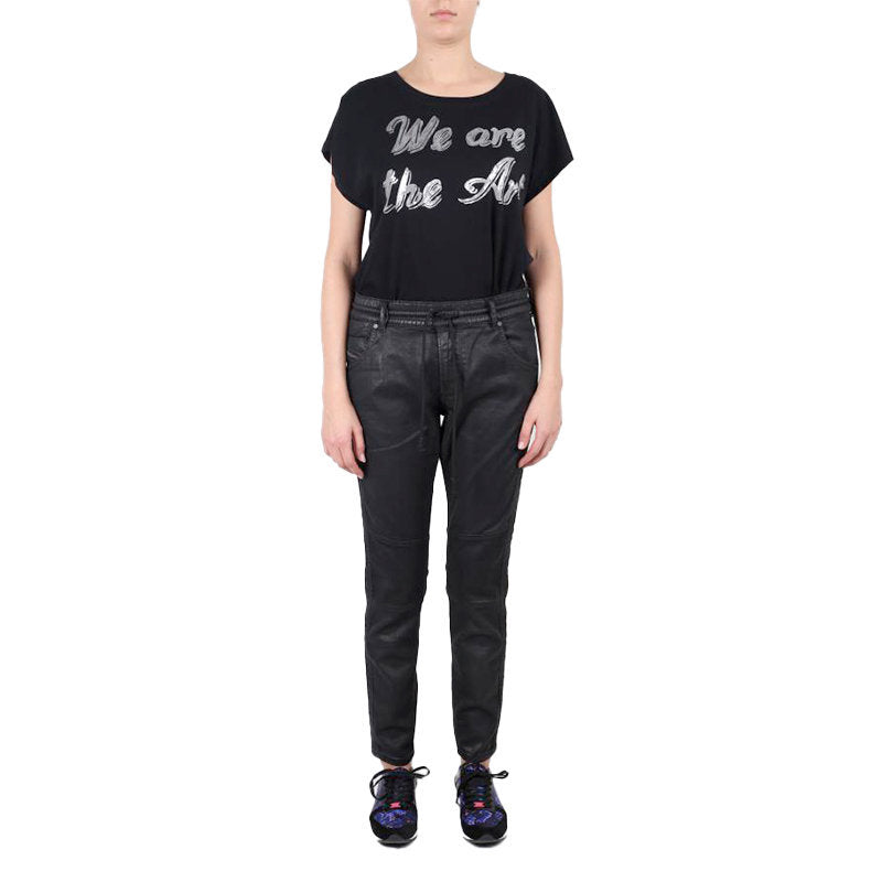 DIESEL KRAILEY SP NE 0849R Womens Denim Jeans Slim Fit Skinny Sweat Jogg Pants