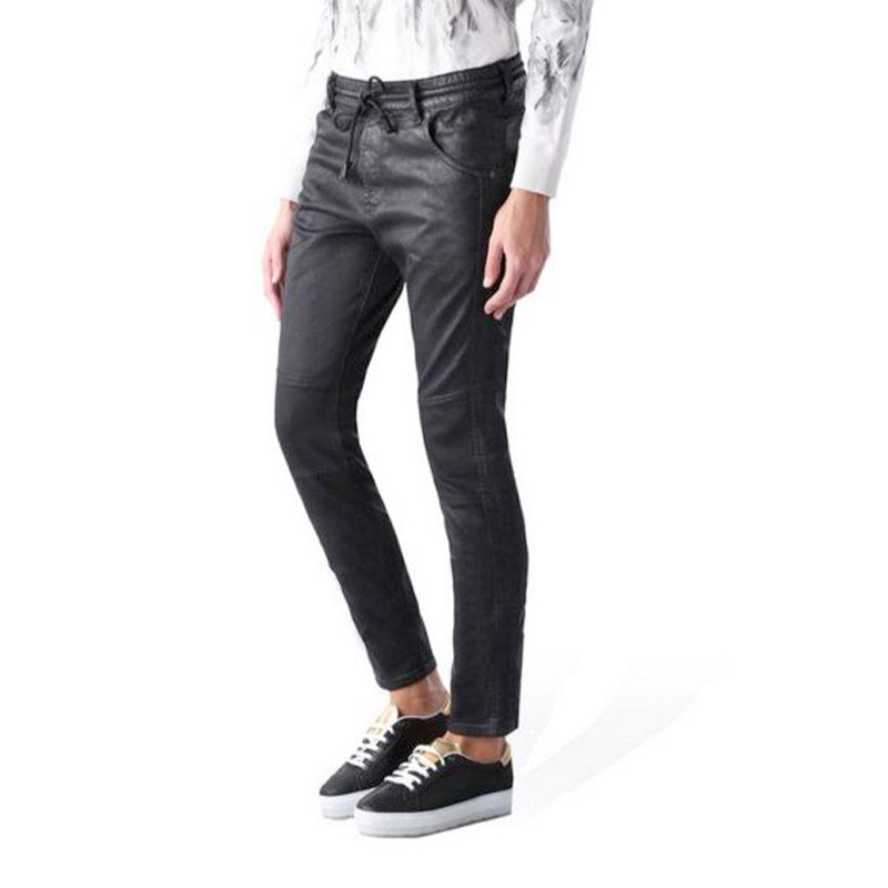 DIESEL KRAILEY SP NE 0849R Womens Denim Jeans Slim Fit Skinny Sweat Jogg Pants