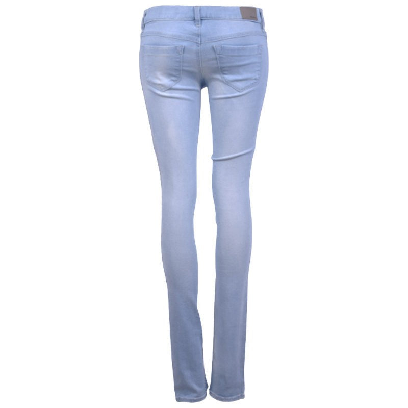 DIESEL LIVIER RS001 Womens Denim Jeans Distressed Jegging Super Slim Fit Skinny