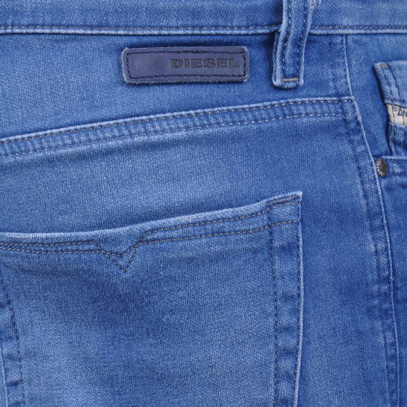 DIESEL EAZEE NE 0837T Womens Denim Jogg Jeans Boyfriend Relaxed Fit Sweat Pants