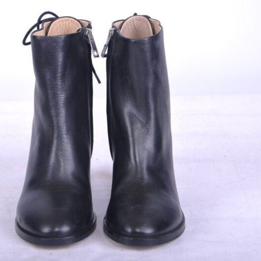 DIESEL D ARLIN Womens Boots Black Leather High Neck Casual Chester Shoes RP-£220