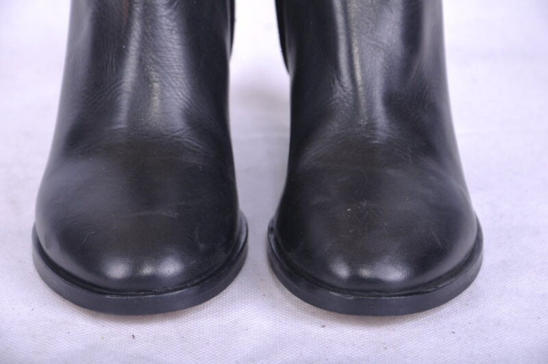 DIESEL D ARLIN Womens Boots Black Leather High Neck Casual Chester Shoes RP-£220