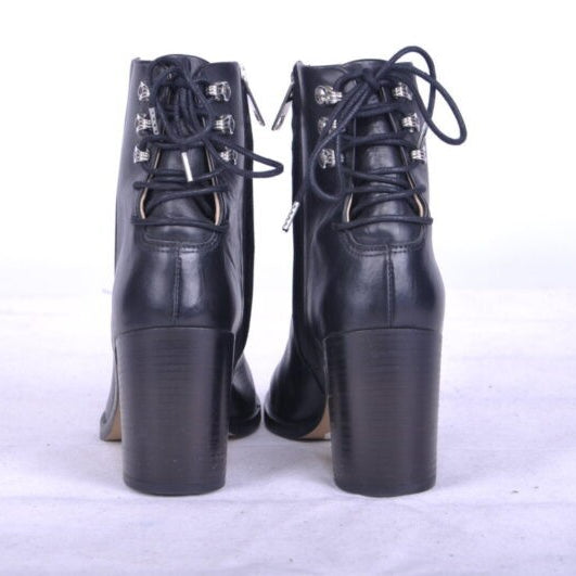 DIESEL D ARLIN Womens Boots Black Leather High Neck Casual Chester Shoes RP-£220