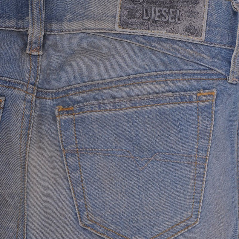 DIESEL GETLEGG 0821E Womens Jeans Denim Pant Trouser Slim Skinny Made in Italy