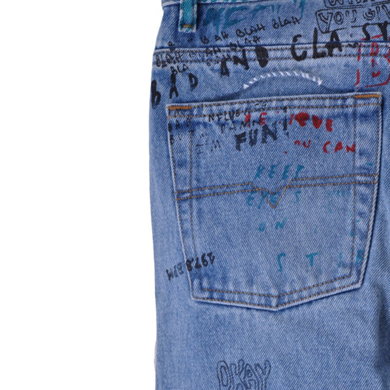 DIESEL NEEKHOL 0076K Womens Jeans Vintage Limited Edition Denim Pant Trouser