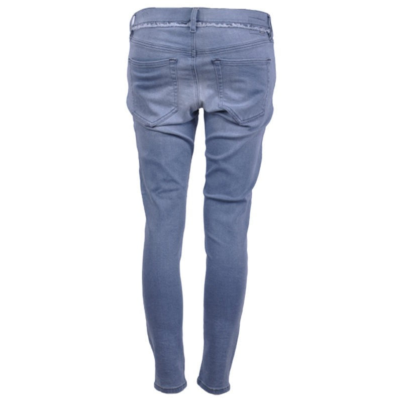 DIESEL SLANDY-ANKLE-W 084QB Womens Jeans Grey Denim Pant Trouser Soft Plus Jeans