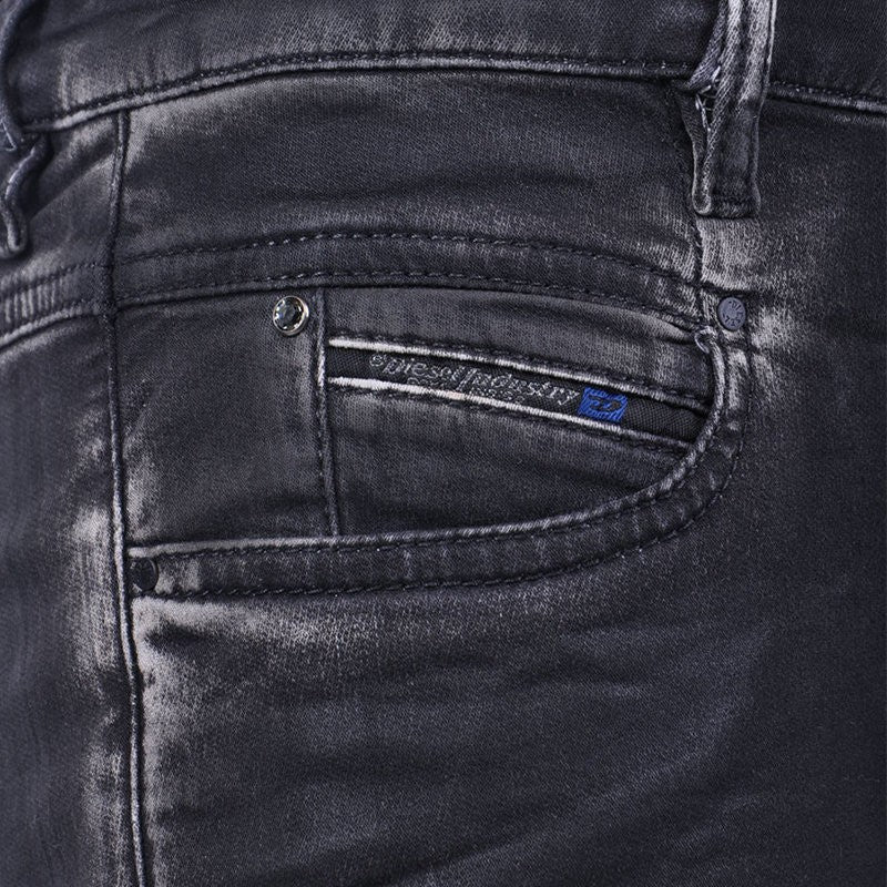 DIESEL BELTHY NE 084HH Womens Sweat Jeans Denim Jogg Jeans Pants Made in Italy