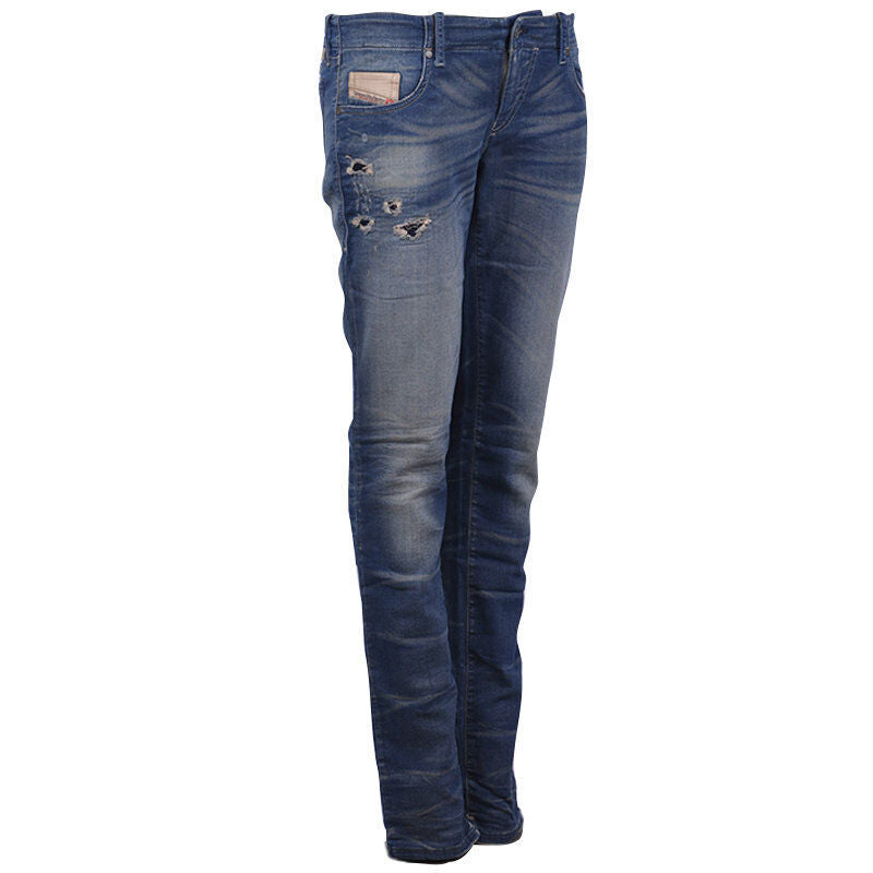 DIESEL GRUPEE NE 0604N Womens Jeans Denim Sweat Jogg Pants Casual Ladies Trouser