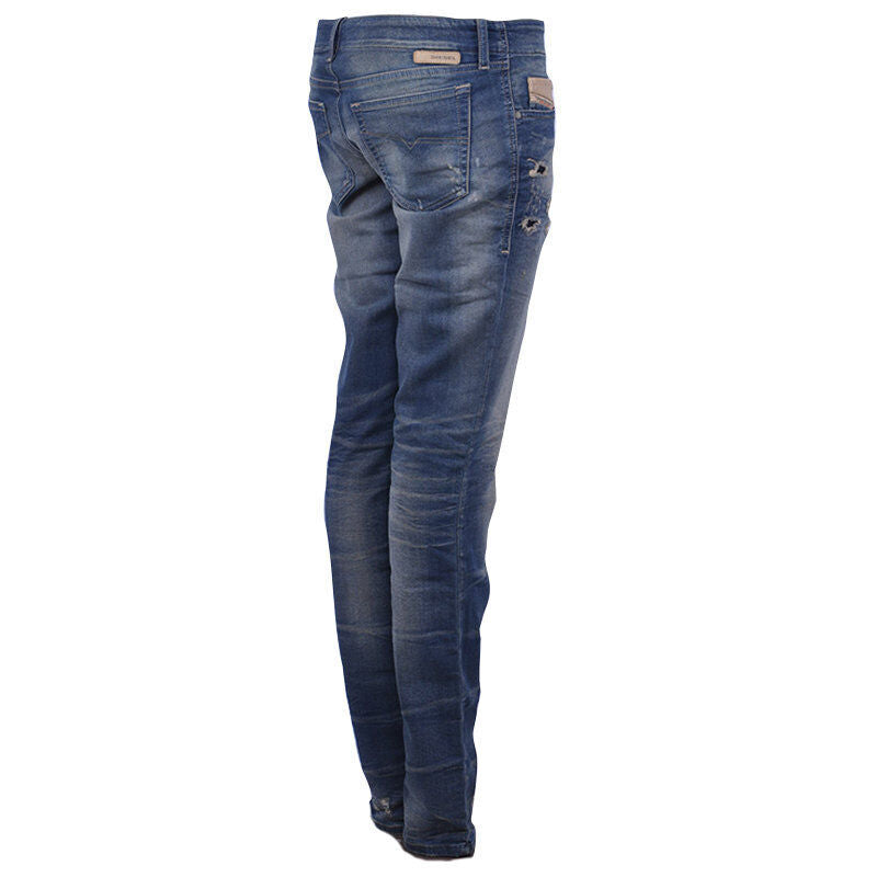 DIESEL GRUPEE NE 0604N Womens Jeans Denim Sweat Jogg Pants Casual Ladies Trouser