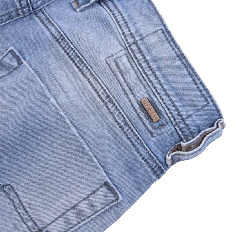 DIESEL TEPPHAR 0854Z Mens Denim Jeans Distressed Lyocell Stretch Slim Fit Carrot