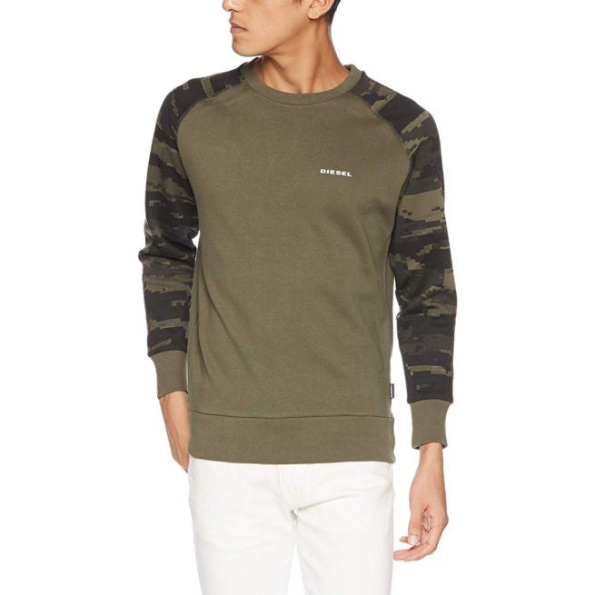 DIESEL UMLT CASEY Mens Sweatshirt Long Sleeve Pullover Lounge Wear