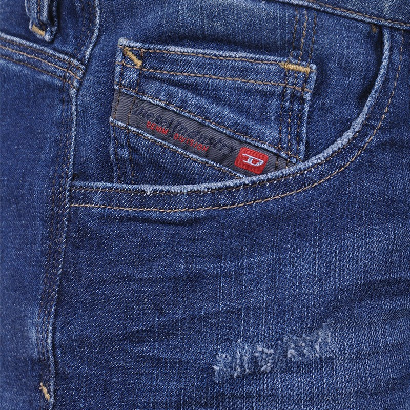 DIESEL EAZEE WORK 0836W Womens Denim Dungarees Jumpsuits Slim Fit Stretch Ladies