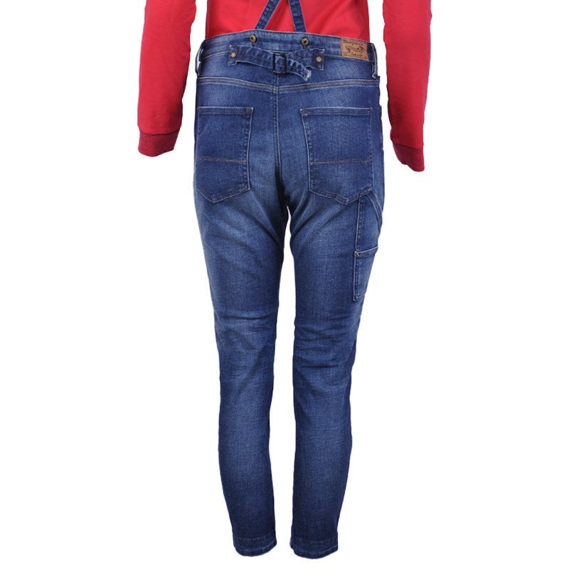 DIESEL EAZEE WORK 0836W Womens Denim Dungarees Jumpsuits Slim Fit Stretch Ladies