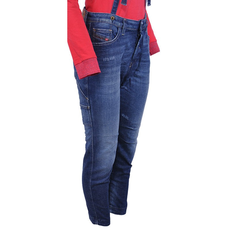 DIESEL EAZEE WORK 0836W Womens Denim Dungarees Jumpsuits Slim Fit Stretch Ladies