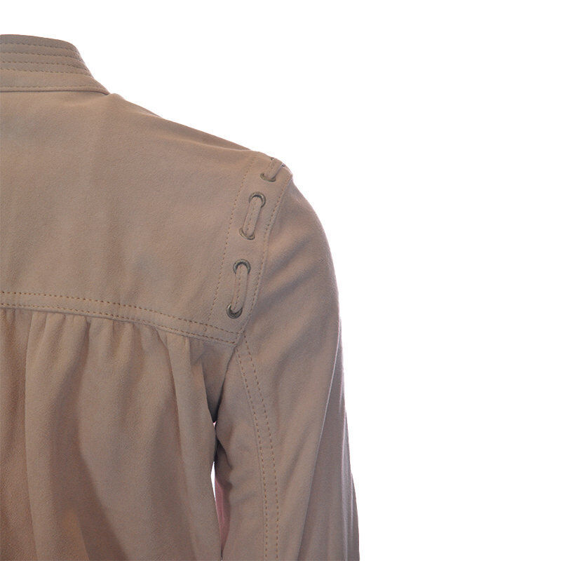 DIESEL BLACK GOLD LOMBEY BGRBV Womens Leather Jacket Winter Outwear Ladies Coat