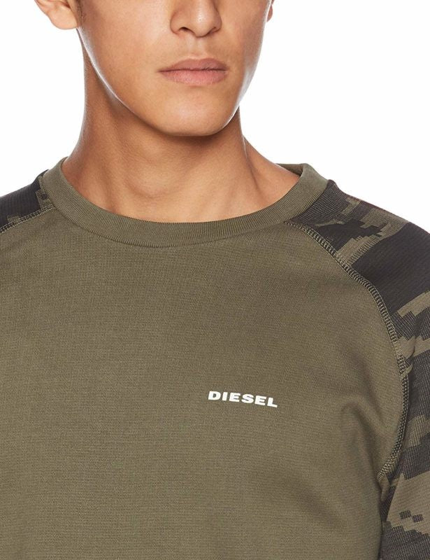 DIESEL UMLT CASEY Mens Sweatshirt Long Sleeve Pullover Lounge Wear